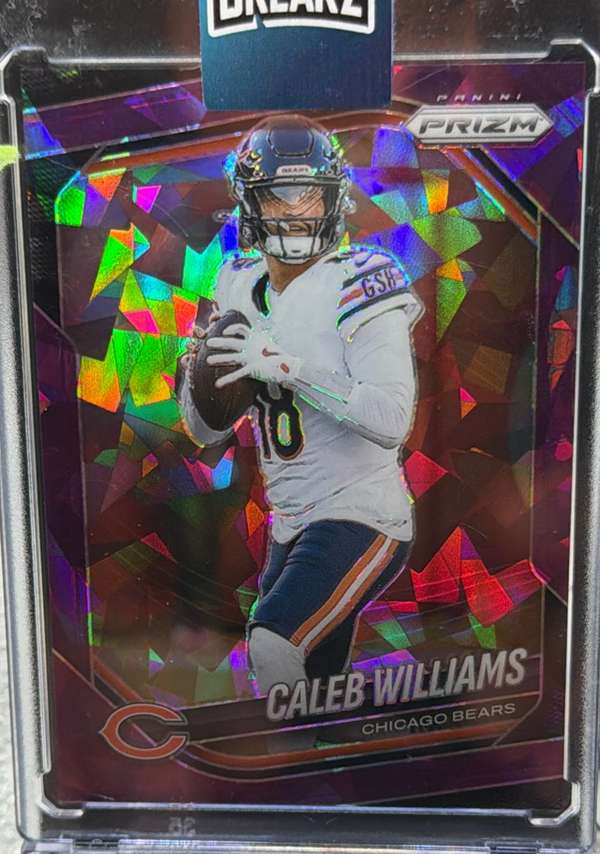 2025 Panini Prizm - Purple #124 Caleb Williams