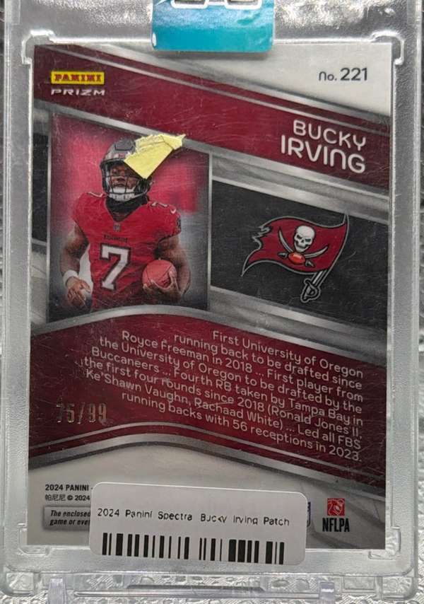 2024 Panini Spectra #221 Bucky irving
