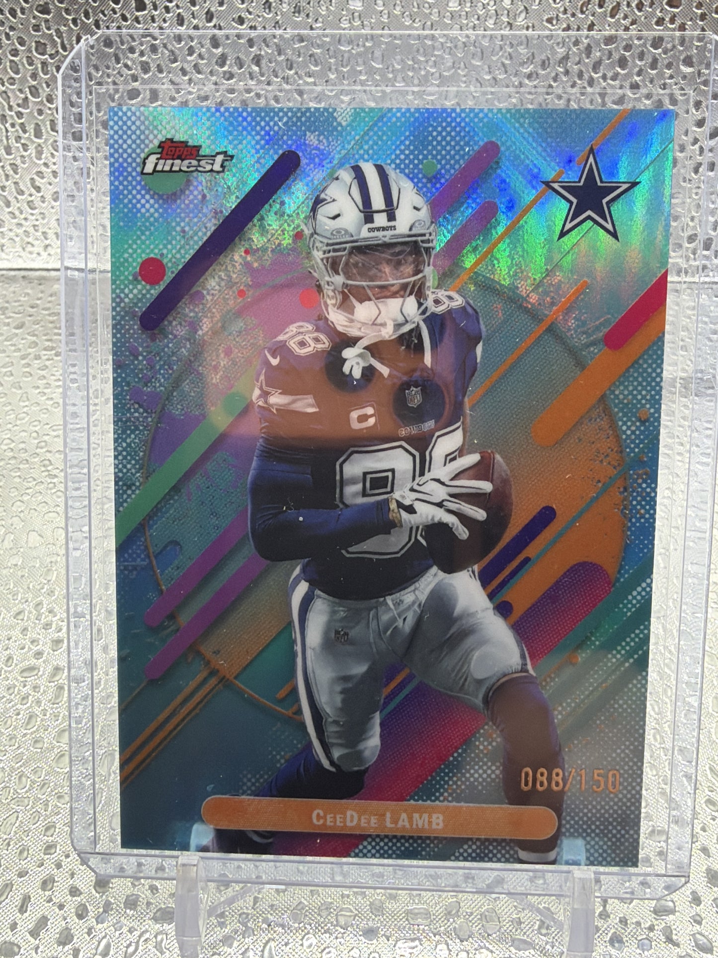 2025 Finest #263 CeeDee Lamb Sky Blue Refractor #/150