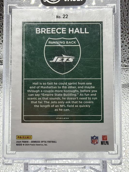 2024 Donruss Optic #22 Breece Hall Downtown!