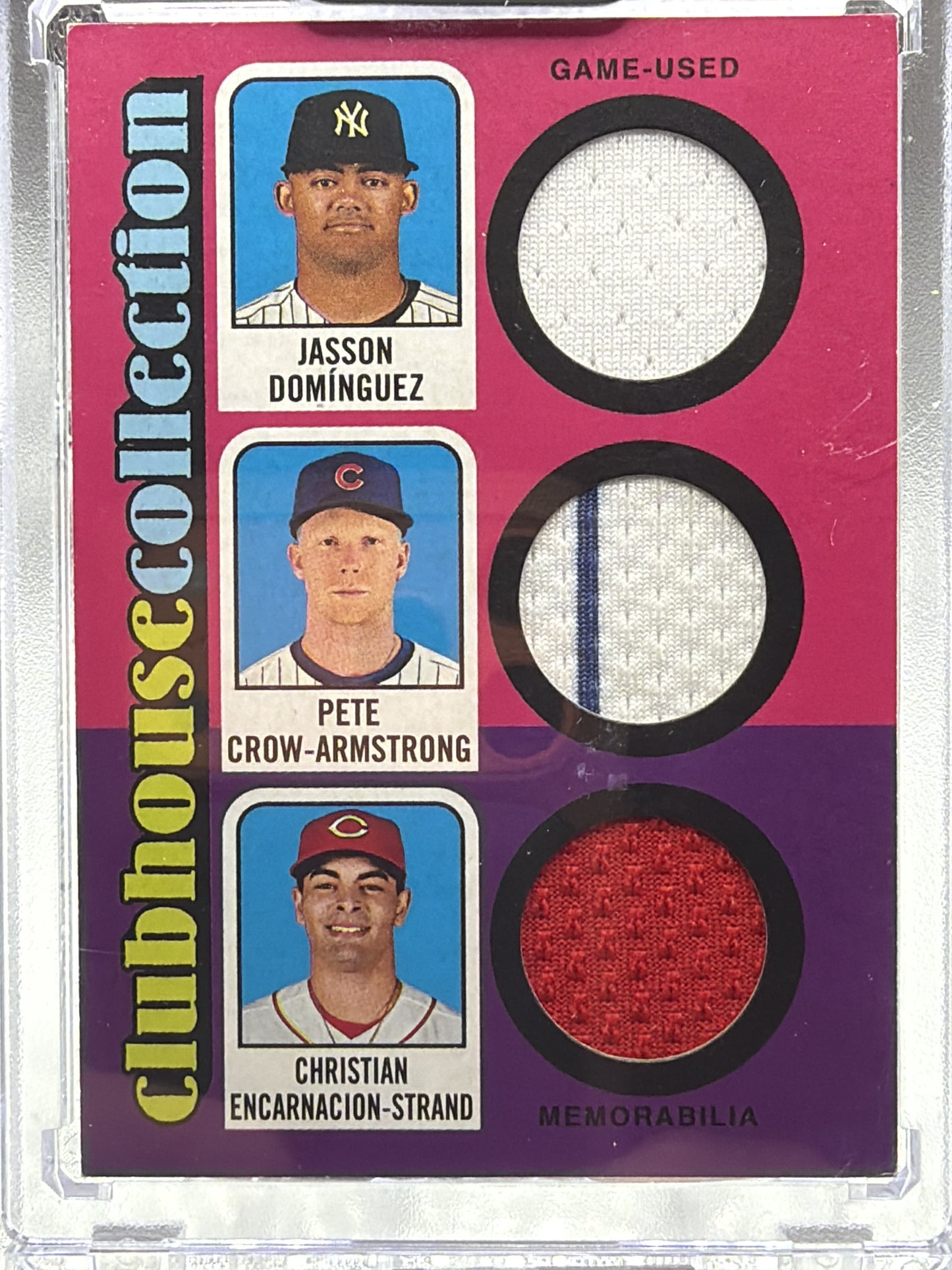 2024 Topps Heritage #CCTR-DCE Jasson Domínguez