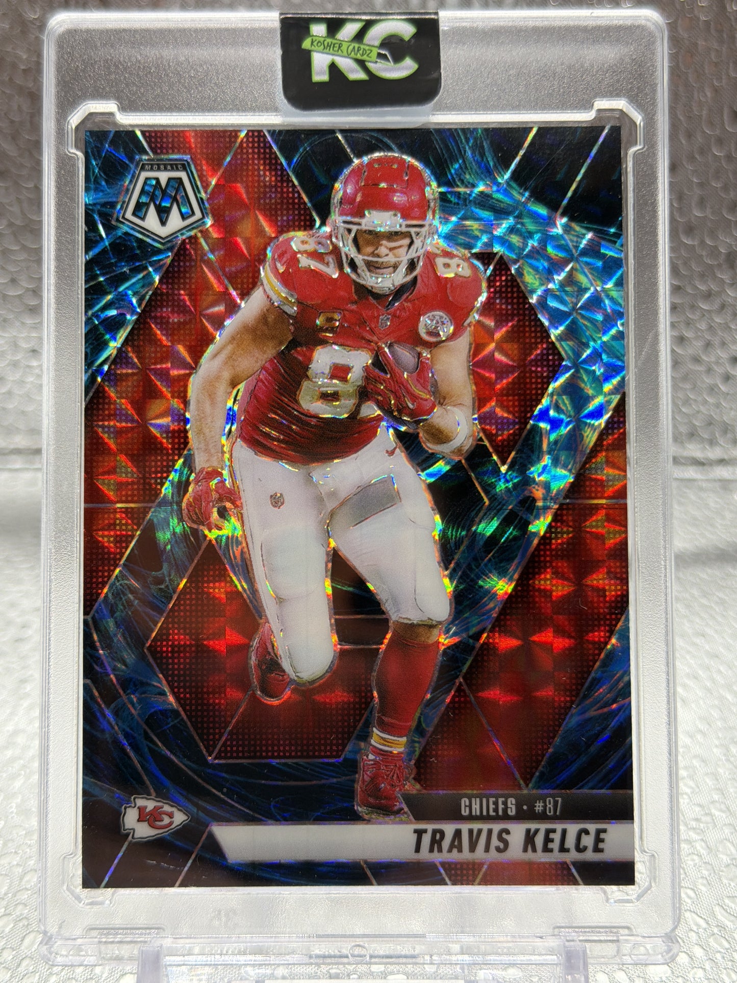 2025 Panini Mosaic - Travis Kelce #106 Mosaic Prizm