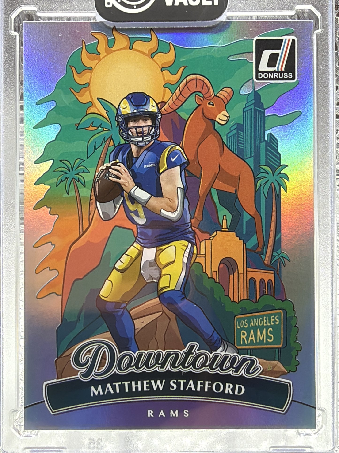 2025 Donruss #6 Matthew Stafford Downtown
